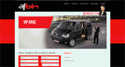 Desktop Screenshot of albinrentacar.com